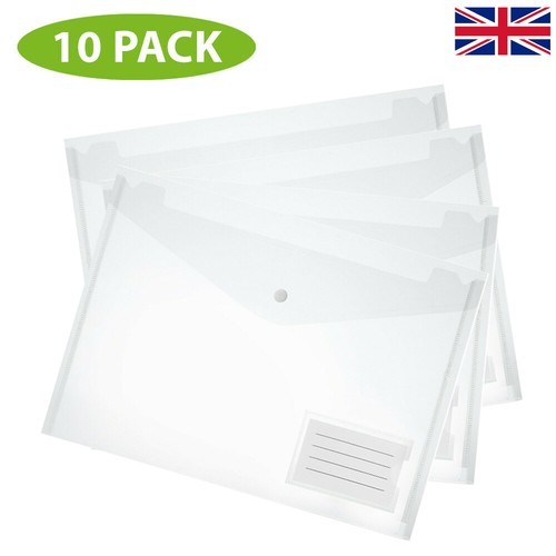 Clear popper wallets - clear,