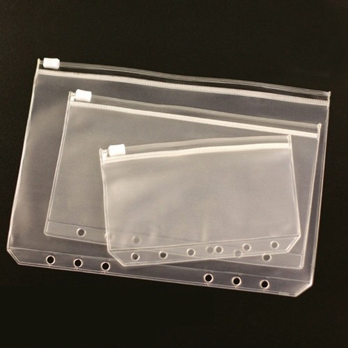Size plastic zip lock - a5/a6/a7,