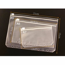 A5/A6/A7 Size Plastic Zip Lock
