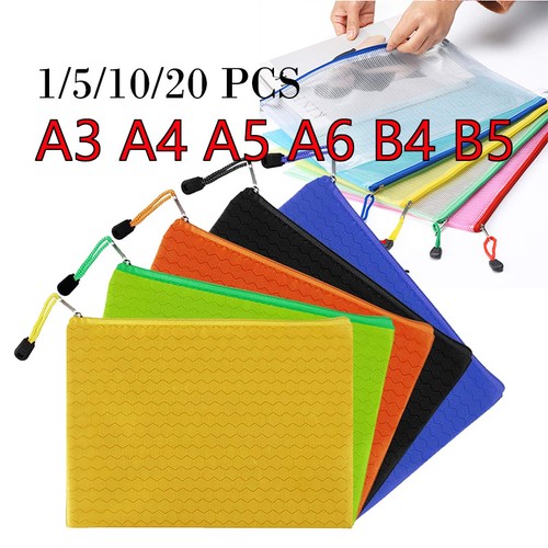 Plastic zip file bags - plastic,
