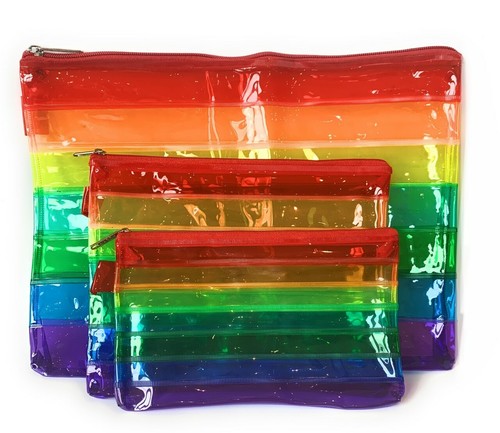 Rainbow tuff pencil - pencil, bag