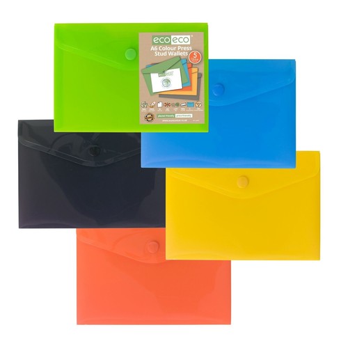 Eco stud wallets pack - a6, 5