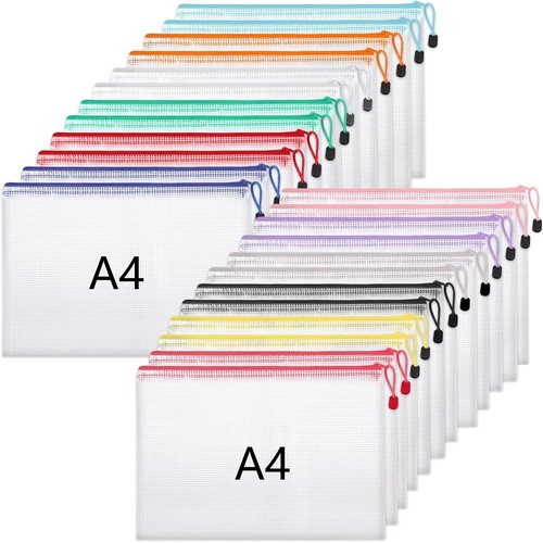 Plastic wallets 24 - a4, wallets,