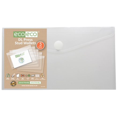 Clear plastic press - plastic, stud