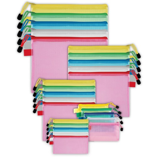 Mesh zipper bag - a6/a5/a4/b4,