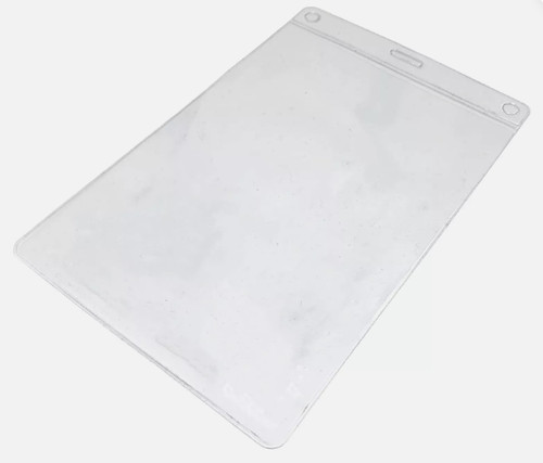 Card holder clear vertical - holder,