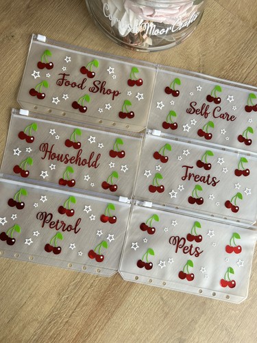 Budget binder wallets - a6,