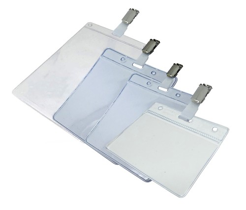 Card holder badge clear - holder,