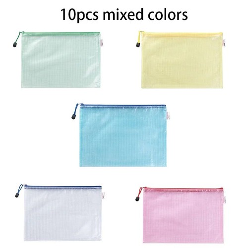 12x plastic wallet - a3/a4/a5,