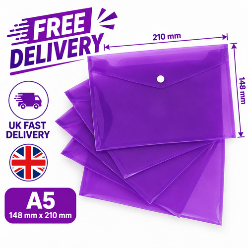 Plastic purple popper - 5,