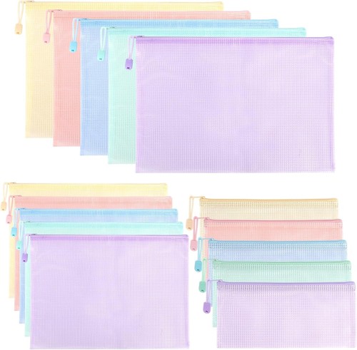 Pack plastic wallets - 20, a6