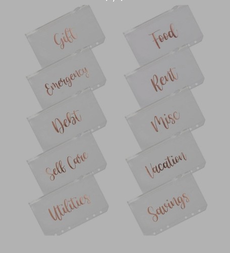 Plastic zip wallets 10 - plastic,