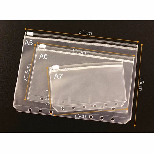 Clear plastic zip - clear,