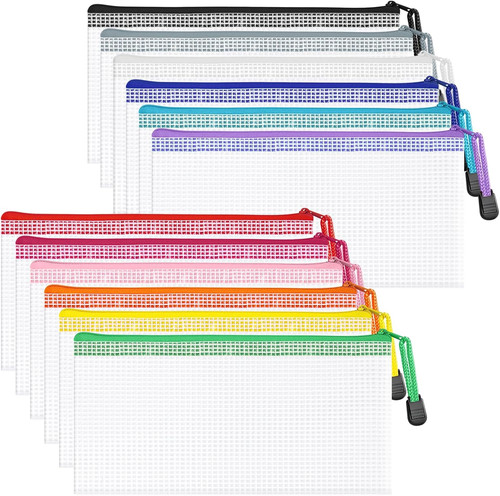 Plastic wallets zip - a6,