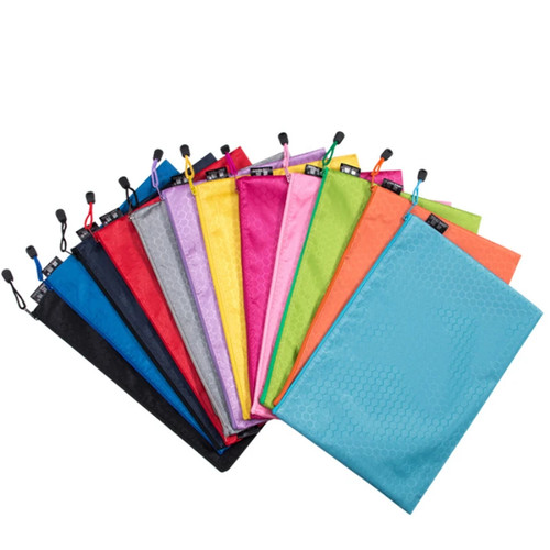 Pvc canvas storage zipper file - canvas,