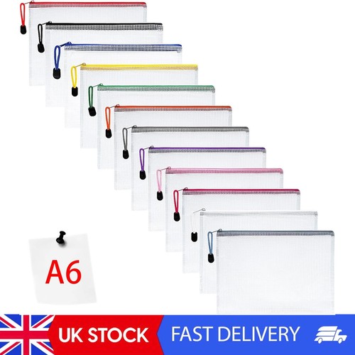 Plastic wallets 12pcs zip - 12pcs,