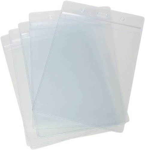 Card holder clear large a6 - clear,