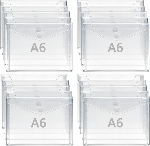 20pcs plastic wallet small - 20pcs, a6