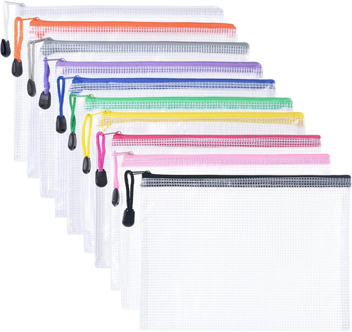 Plastic wallets 10 - a5, a4